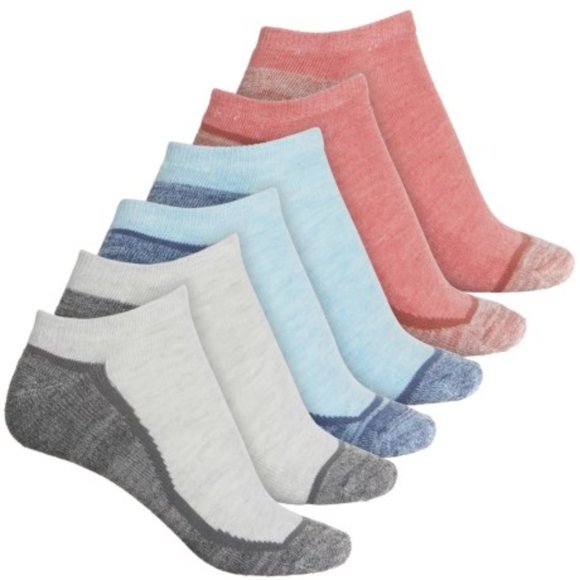 Born Accessories - NWT Born Cushion No-Show Socks - 6-Pk. s:4-10